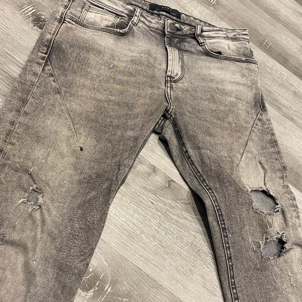 Grey Denim jeans